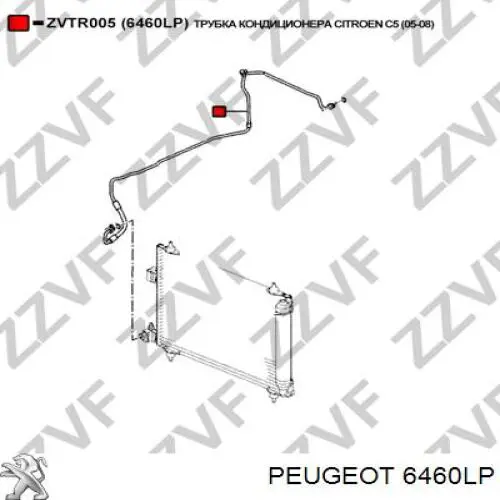  6460LP Peugeot/Citroen