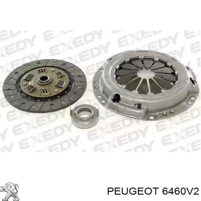 Купить 6460GA Peugeot/Citroen Шланг кондиционера, от испарителя к компрессору