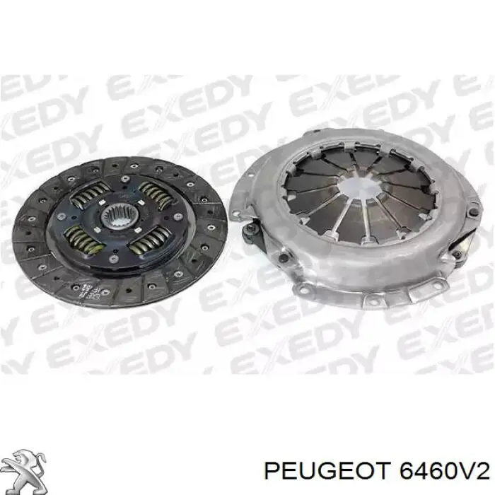 Шланг кондиционера, от испарителя к компрессору 6460GA Peugeot/Citroen