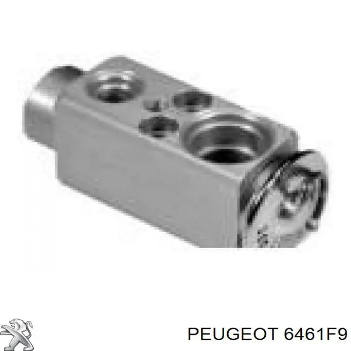 6461F9 Peugeot/Citroen клапан trv кондиционера