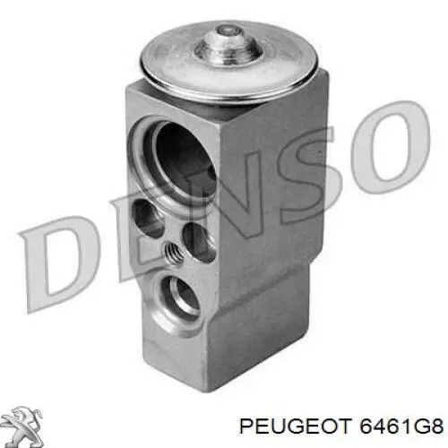 6461G8 Peugeot/Citroen клапан trv кондиционера