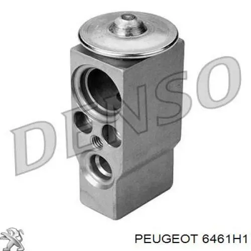 6461H1 Peugeot/Citroen клапан trv кондиционера