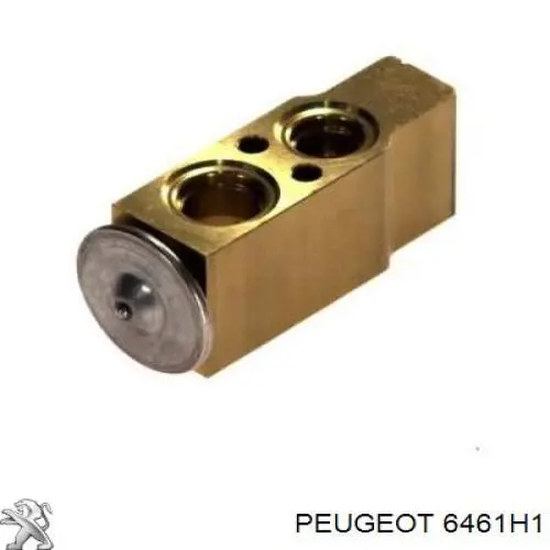 Válvula de expansión, aire acondicionado 6461H1 Peugeot/Citroen