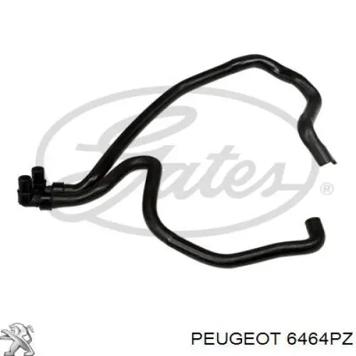 Купить 6464PZ Peugeot/Citroen Шланг радиатора отопителя/печки, сдвоенный