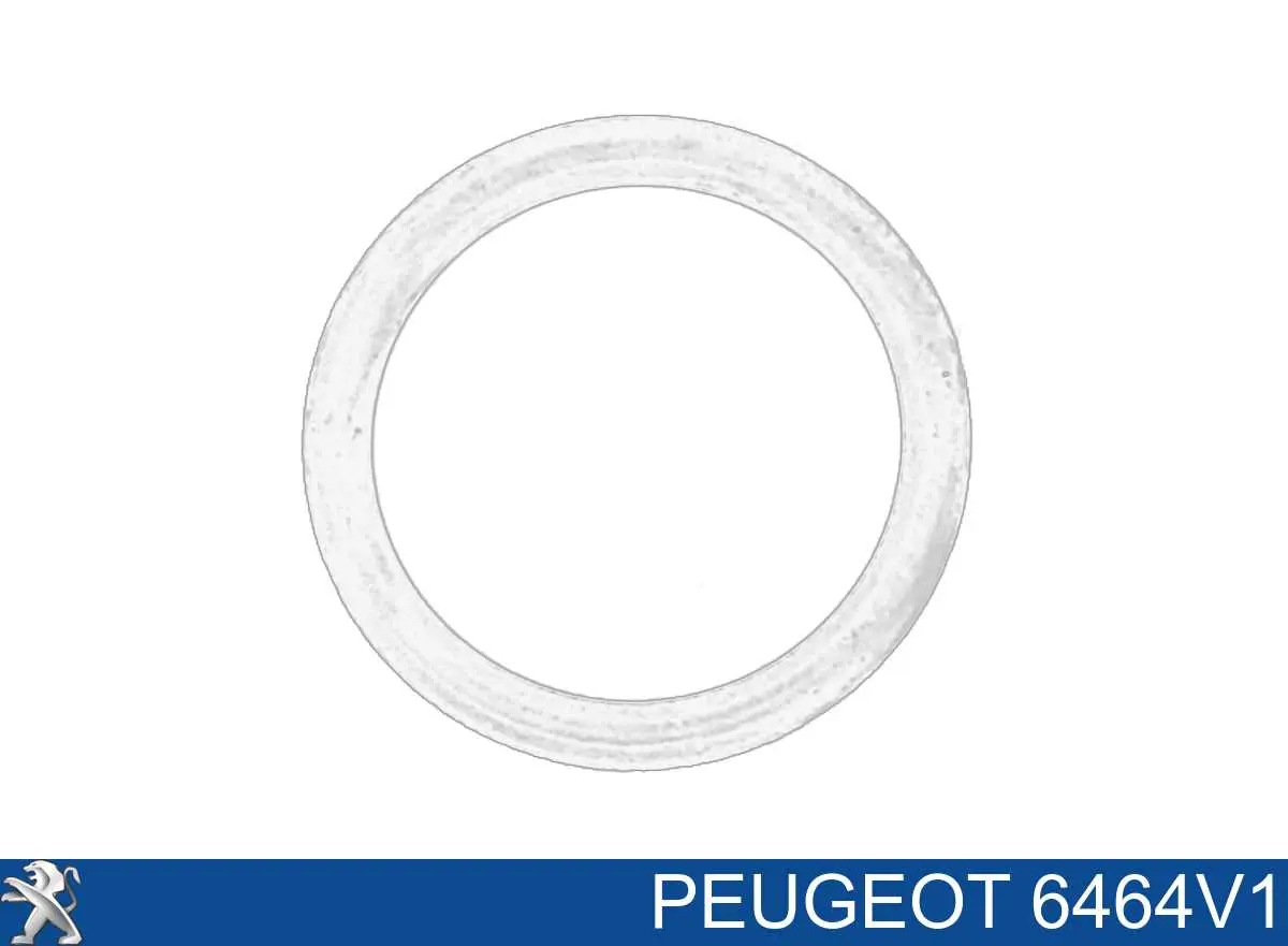 6464V1 Peugeot/Citroen кольцо уплотнительное трубки радиатора печки