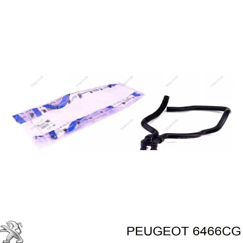 Патрубок печки Peugeot/Citroen 6466CG цена, от 23.88 USD