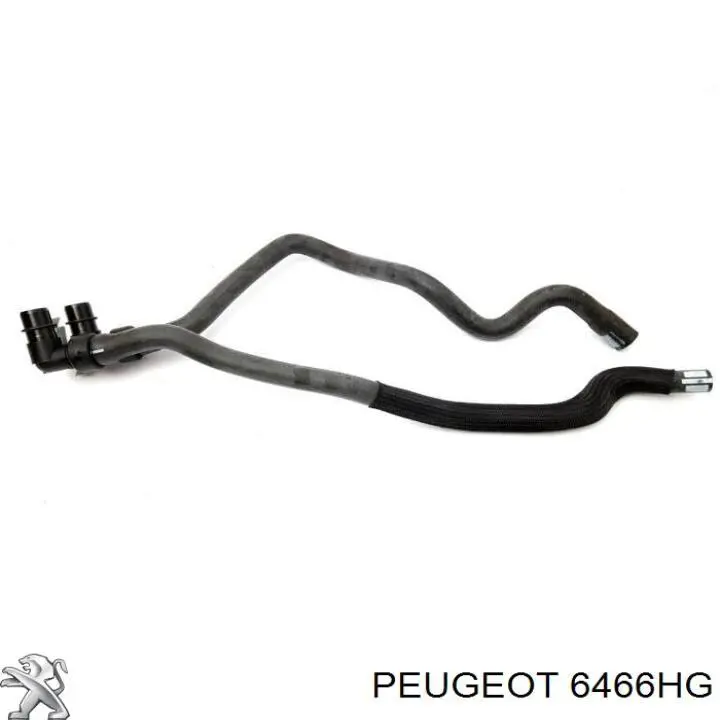 6466HG Peugeot/Citroen Патрубок печки