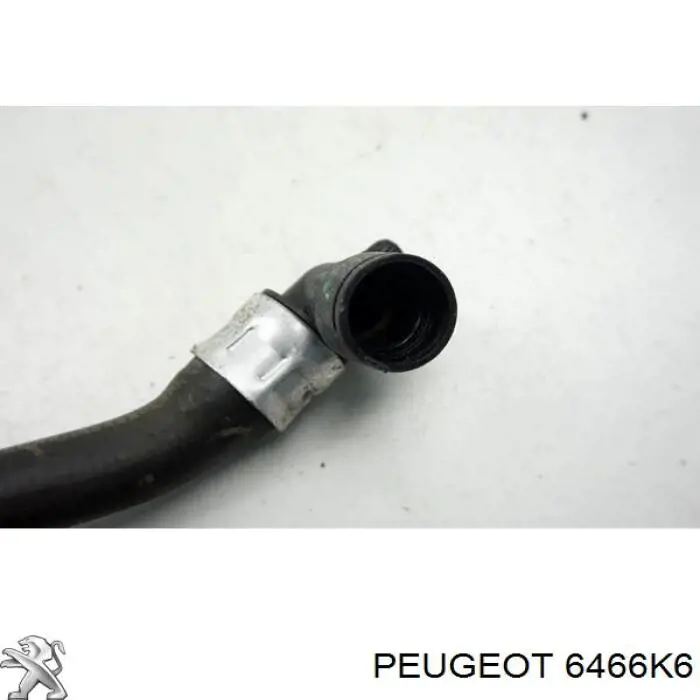 Tubería de radiador, retorno 6466K6 Peugeot/Citroen