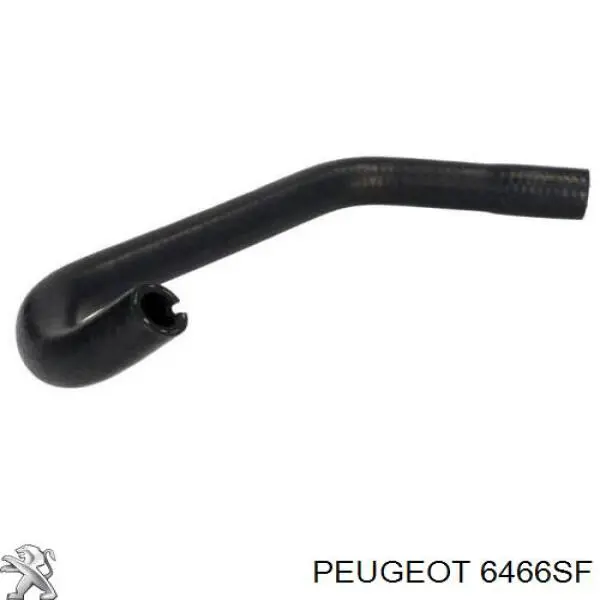 6466SF Peugeot/Citroen mangueira do radiador de aquecedor (de forno, linha de combustível de retorno)