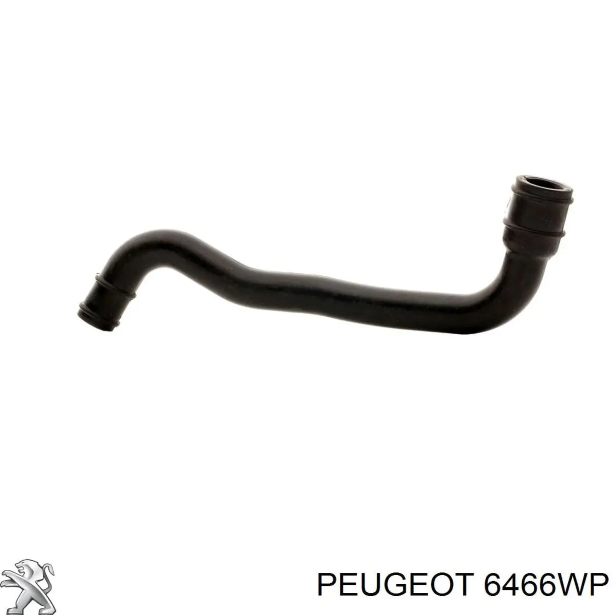 6466WP Peugeot/Citroen шланг радиатора отопителя (печки, подача)