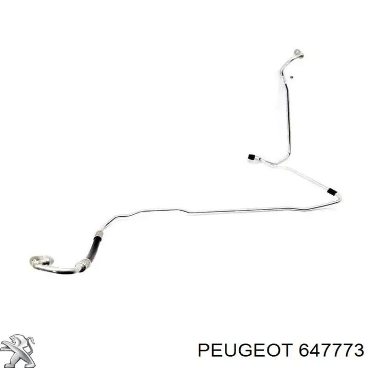 Купить 647773 Peugeot/Citroen Шланг кондиционера, от радиатора к испарителю