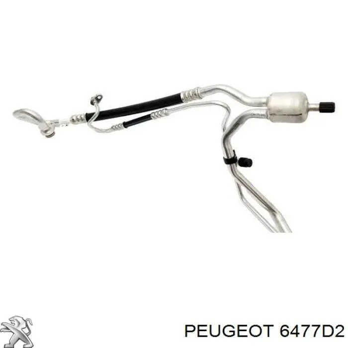 Шланг кондиционера, от радиатора к испарителю Peugeot/Citroen 6477D2 цена, от 101.53 USD