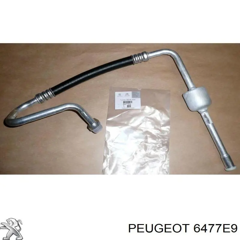 6477E9 Peugeot/Citroen Трубопроводы