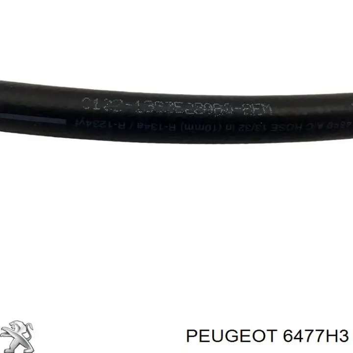 Купить 6477H3 Peugeot/Citroen Шланг кондиционера, от компрессора к радиатору