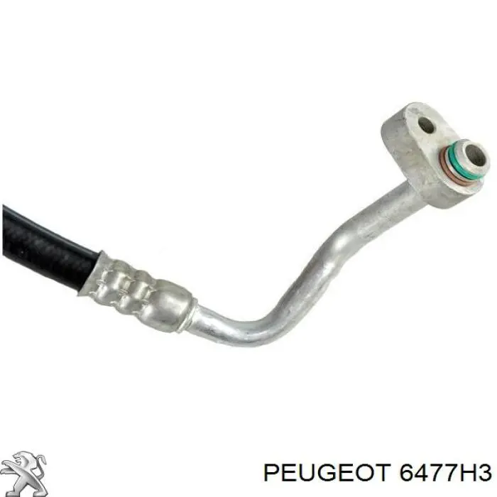 Шланг кондиционера, от компрессора к радиатору Peugeot/Citroen 6477H3 цена, от 48.29 USD