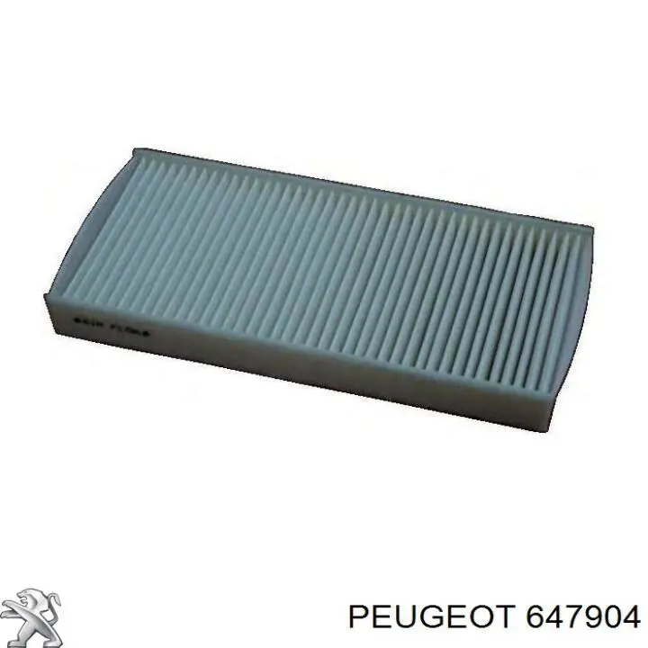 647904 Peugeot/Citroen фильтр салона