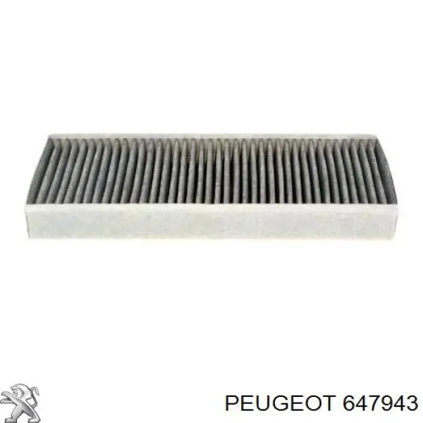 Фильтр воздушный отопителя Peugeot/Citroen 647943 цена, от 9.57 USD