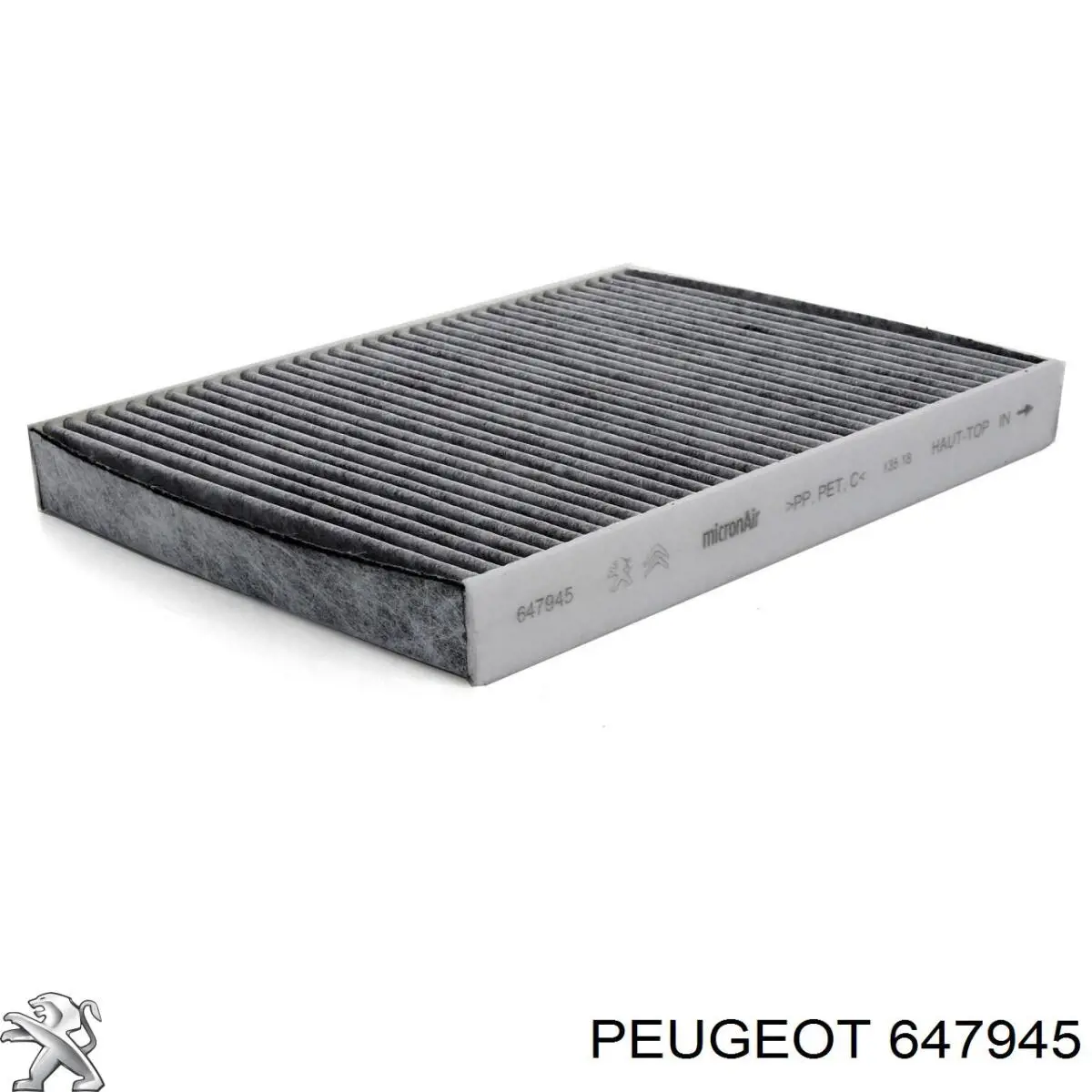Фильтр воздушный отопителя Peugeot/Citroen 647945 цена, от 12.11 USD