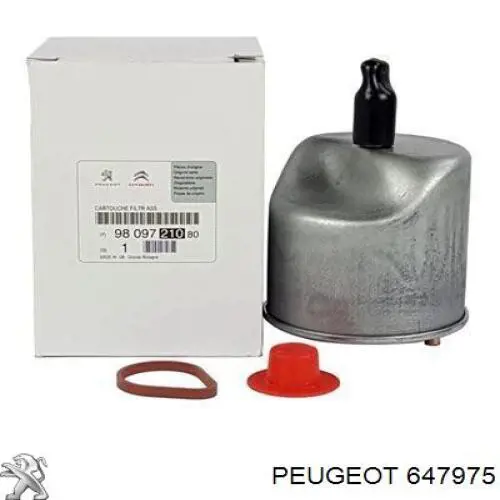 Фильтр воздушный отопителя Peugeot/Citroen 647975 цена, от 28.88 USD