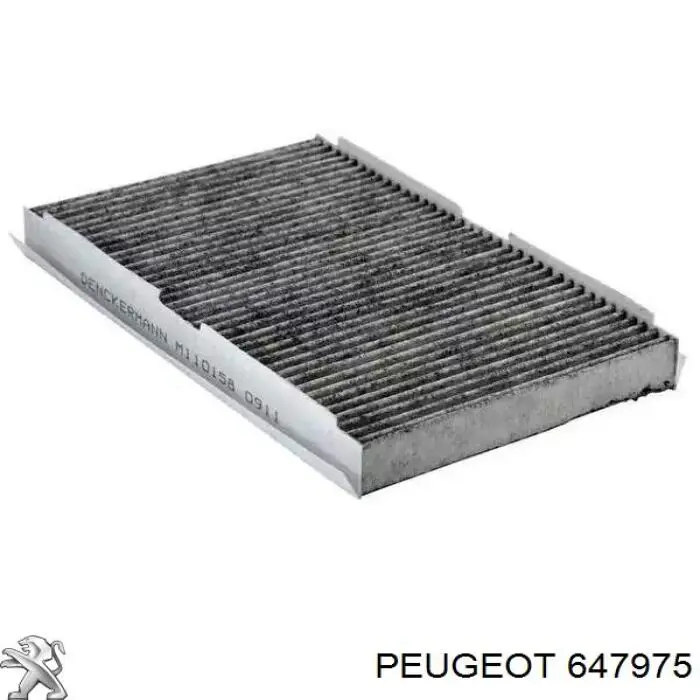 647975 Peugeot/Citroen filtro de salão