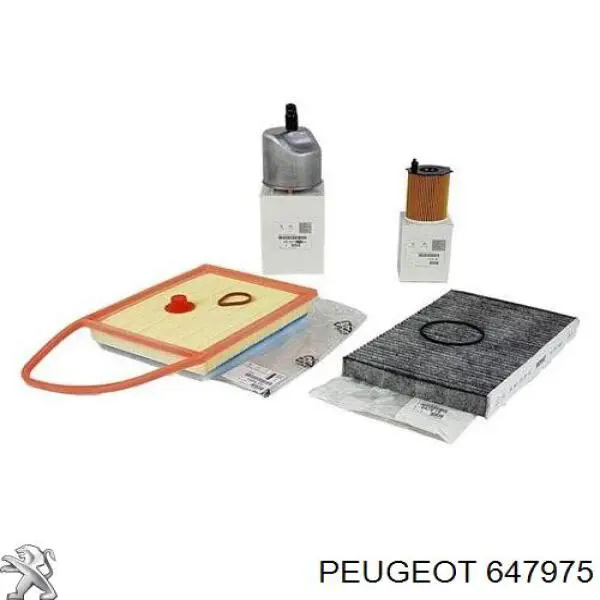 Купить 647975 Peugeot/Citroen Фильтр салона угольный