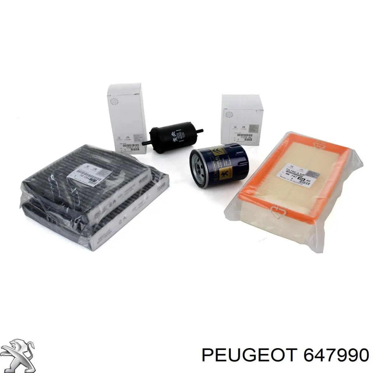 Купить 647990 Peugeot/Citroen Фильтр салона угольный