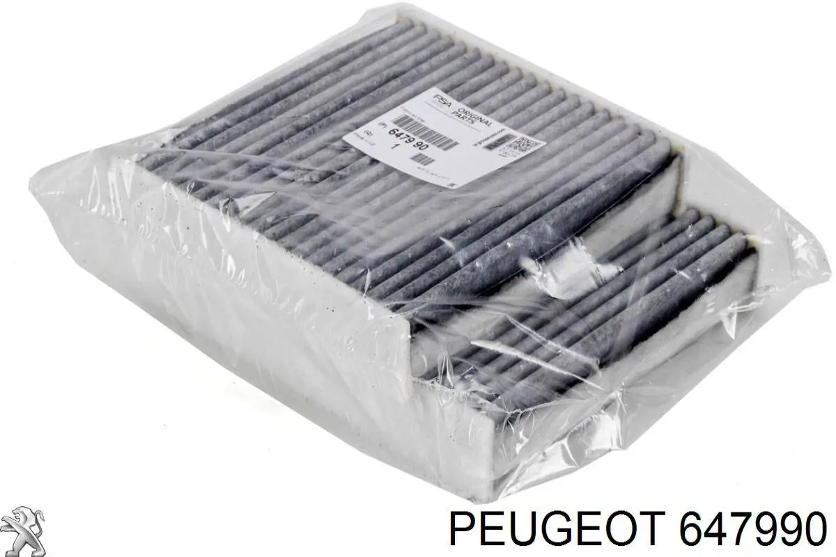 647990 Peugeot/Citroen фильтр салона