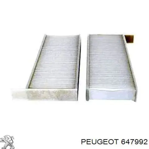 Купить 647992 Peugeot/Citroen Фильтр салона угольный