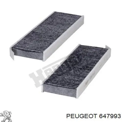 Купить 647993 Peugeot/Citroen Фильтр салона угольный