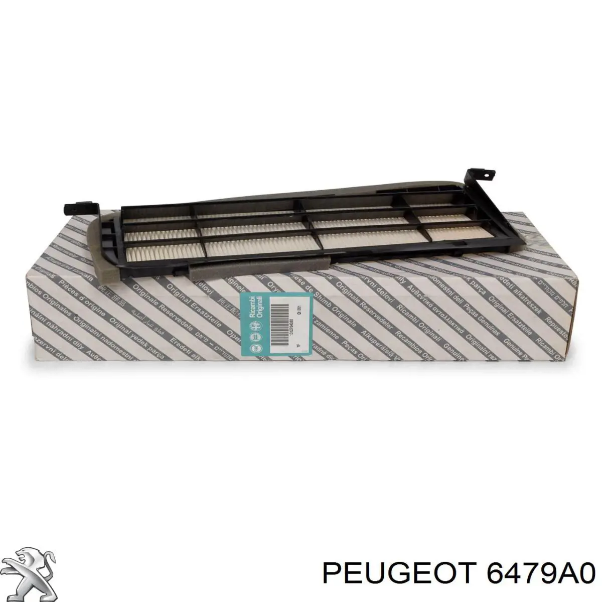 Купить 6479A0 Peugeot/Citroen Фильтр салона угольный