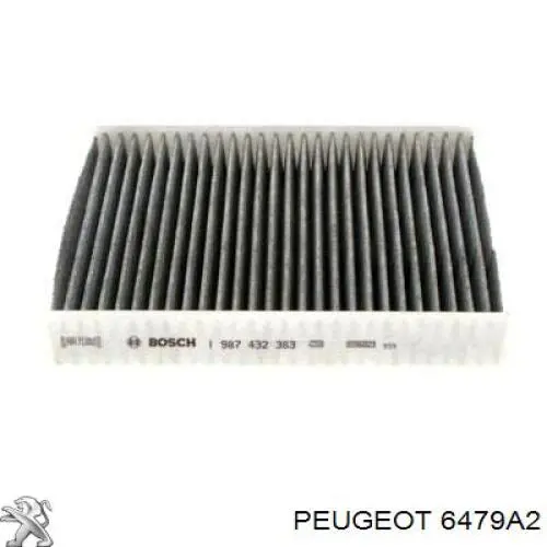 6479A2 Peugeot/Citroen фильтр салона