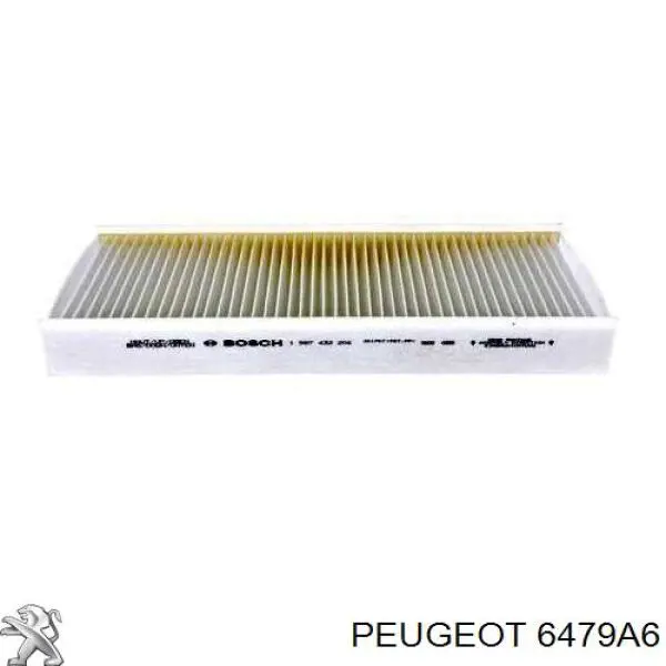 6479A6 Peugeot/Citroen фильтр салона