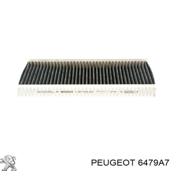 Фильтр воздушный отопителя Peugeot/Citroen 6479A7 цена, от 10.73 USD