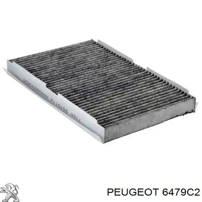 6479C2 Peugeot/Citroen filtro de salão
