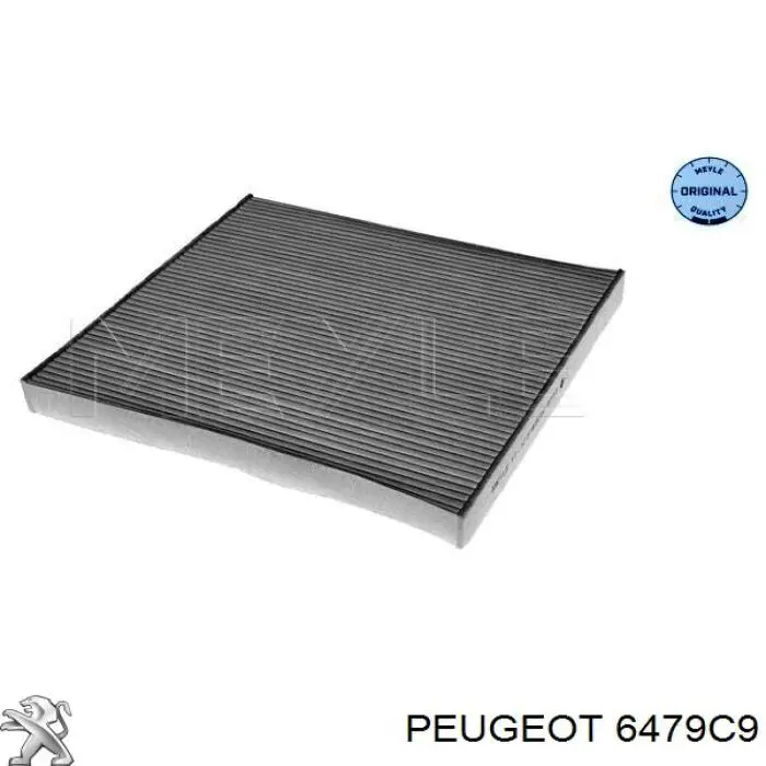 Filtro de salão 6479C9 Peugeot/Citroen