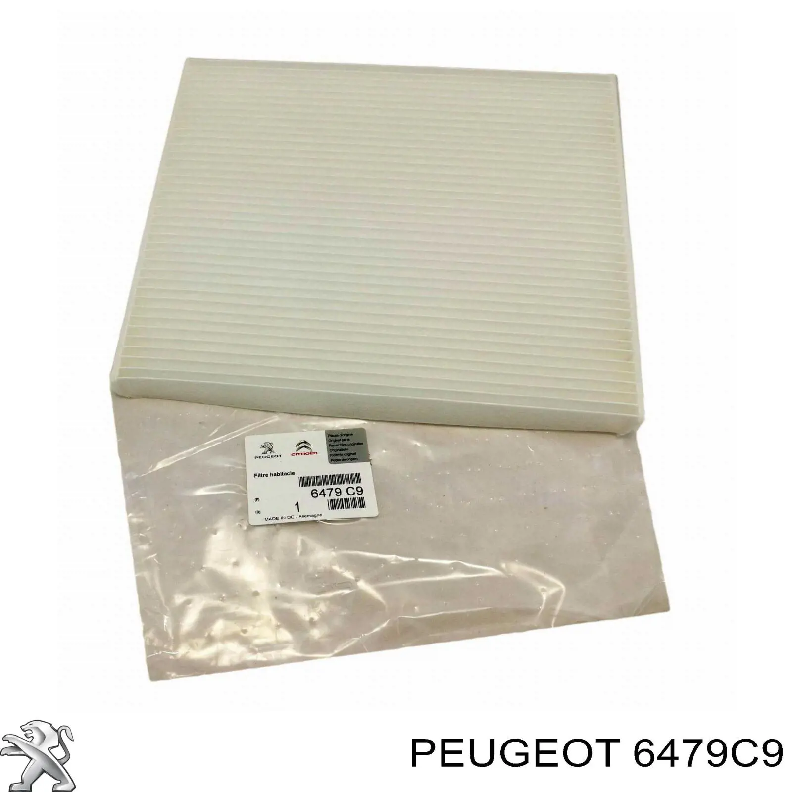 Filtro de salão Peugeot/Citroen 6479C9