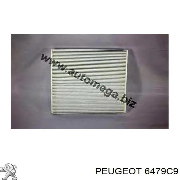 Filtro de salão 6479C9 Peugeot/Citroen