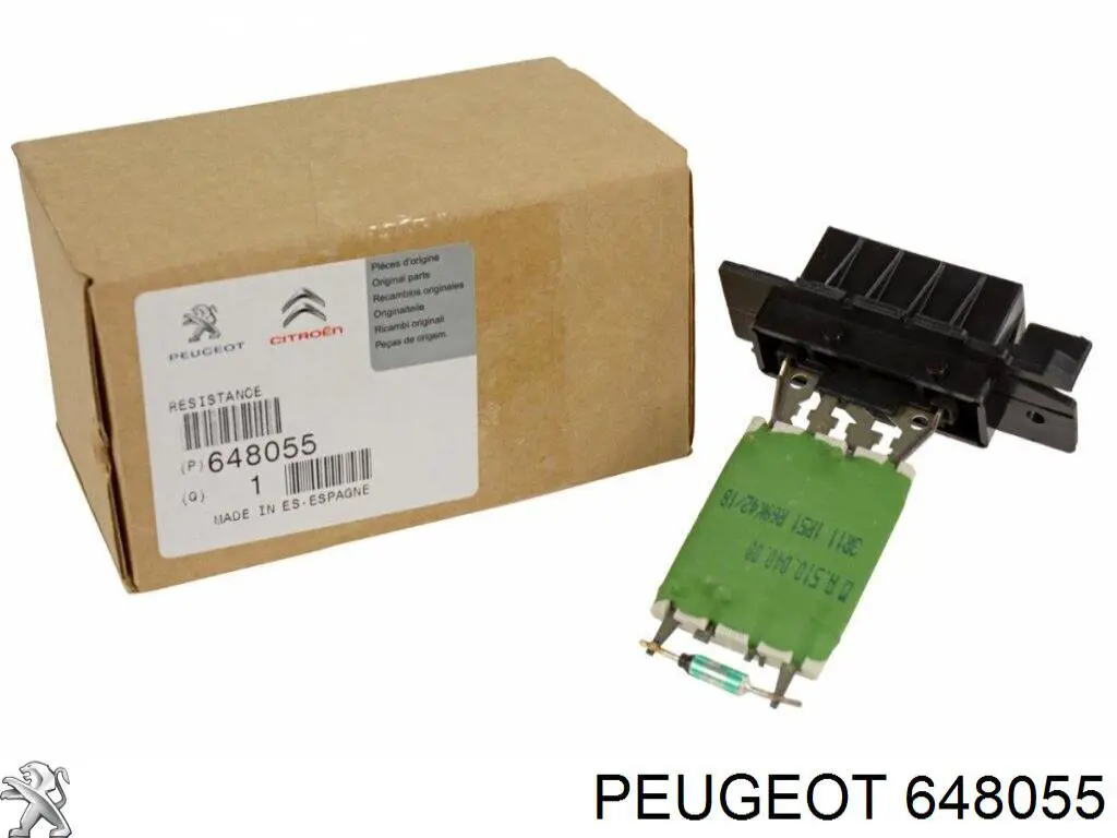 Реостат Peugeot/Citroen 648055