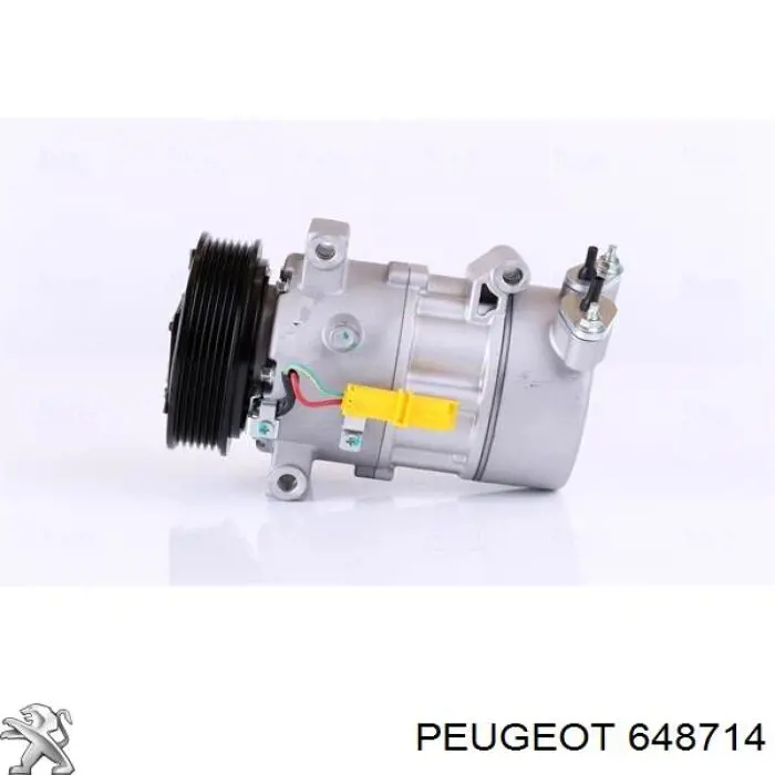 Compresor de aire acondicionado 648714 Peugeot/Citroen
