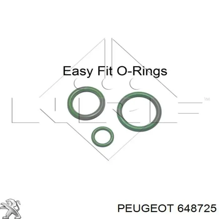 648725 Peugeot/Citroen Компрессор хладагента