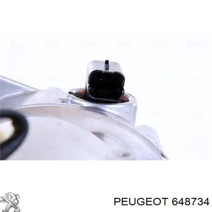 Compresor de aire acondicionado 648734 Peugeot/Citroen