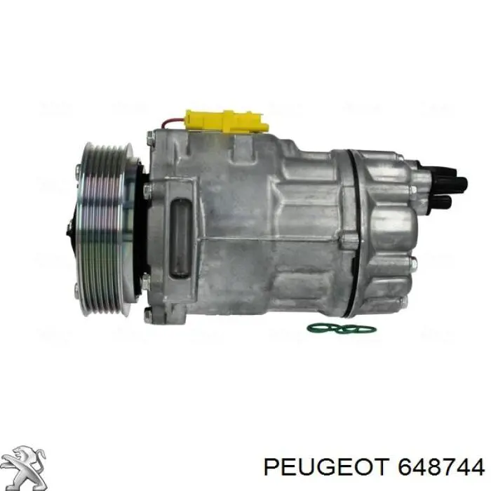 Compresor de aire acondicionado 648744 Peugeot/Citroen