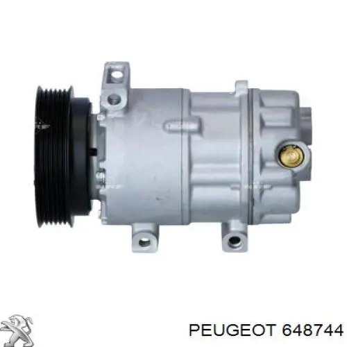 648744 Peugeot/Citroen компрессор кондиционера