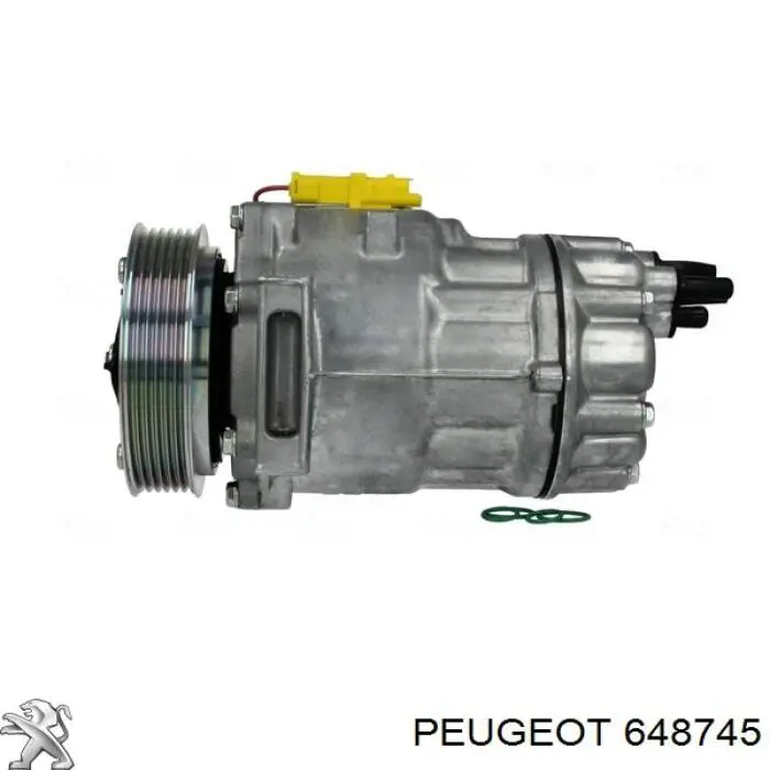Compresor de aire acondicionado 648745 Peugeot/Citroen