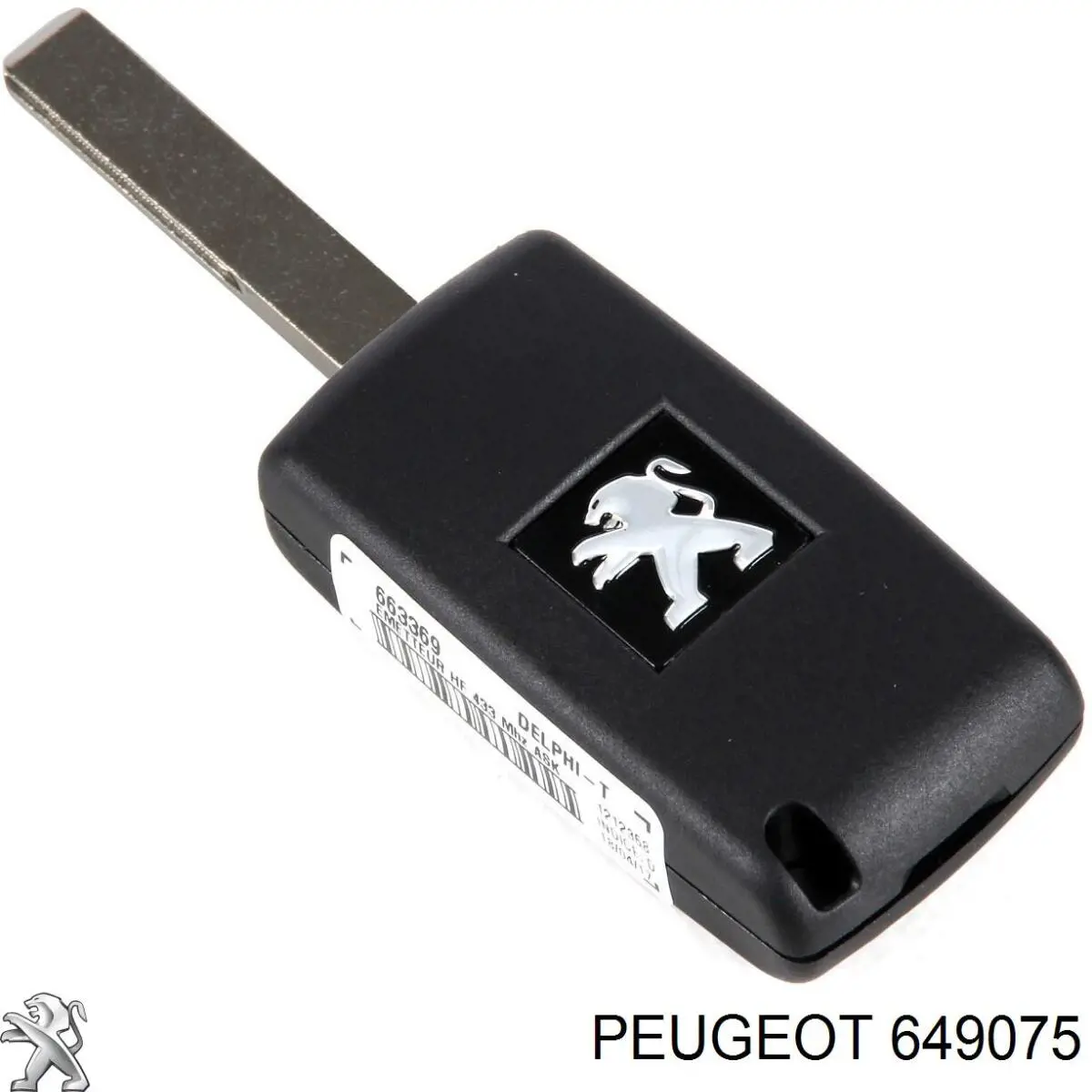 Ключ замка зажигания Peugeot/Citroen 649075 цена, от 62.41 USD