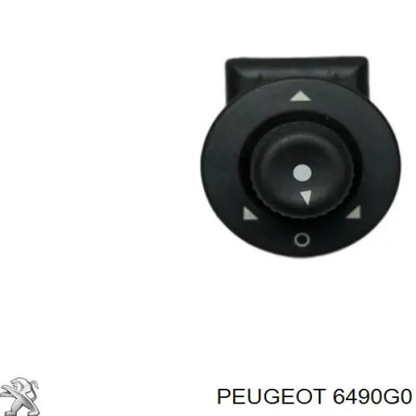 Unidad de control de retrovisores, salpicadero 6490G0 Peugeot/Citroen