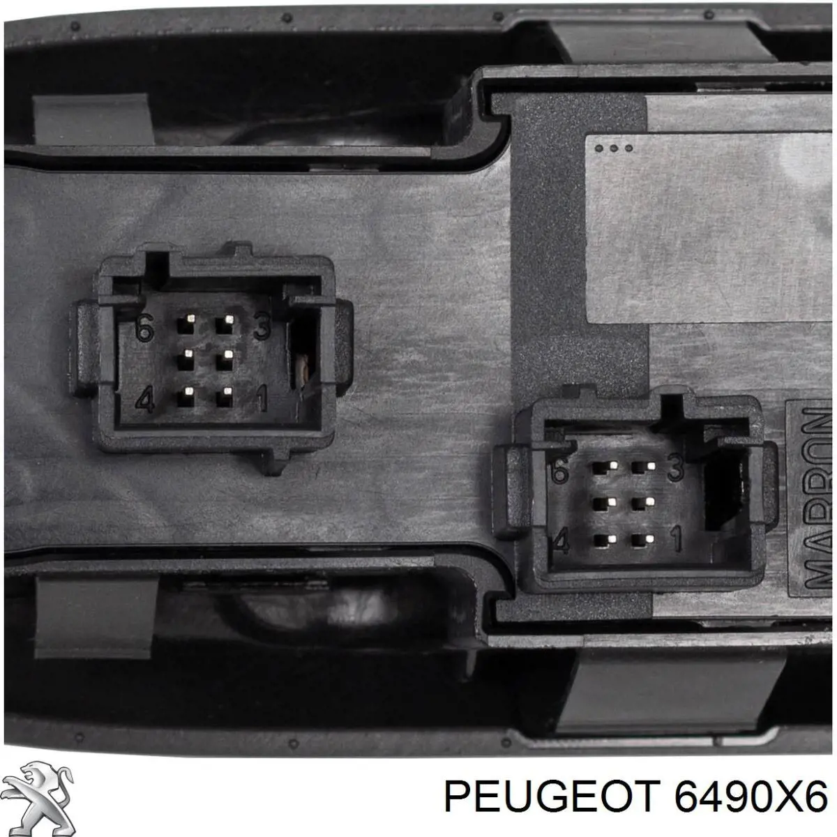 Кнопочный блок управления стеклоподъемником передний левый Peugeot/Citroen 00006490X6 цена, от 111.52 USD