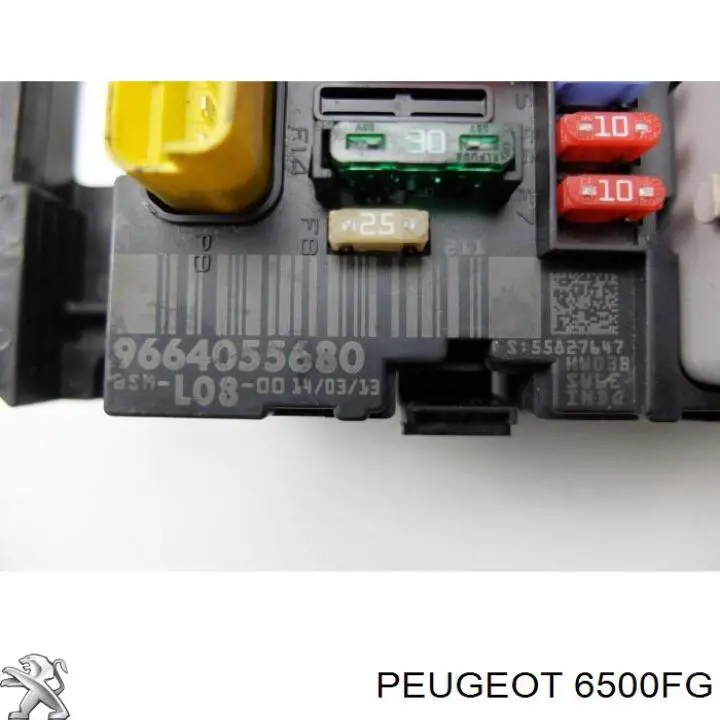 6500FG Peugeot/Citroen Монтажный блок предохранителей