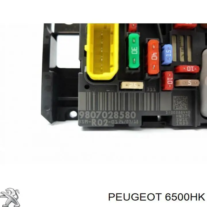 6500HK Peugeot/Citroen unidade de dispositivos de segurança