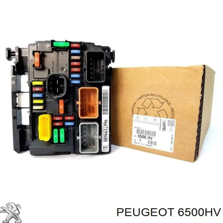 6500GC Peugeot/Citroen блок предохранителей